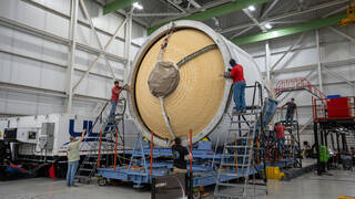 NASA Rocket Hardware Prepped for Shipment to Space Coast