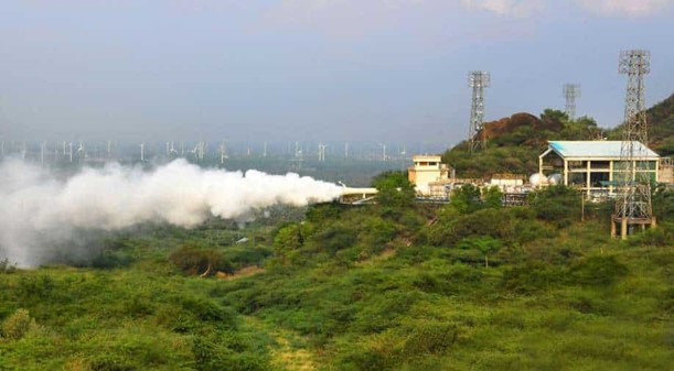 ISRO has successfully test-fired its CE-20 Cryogenic engine, as part of the preparation for the next launch of its heaviest rocket. Credit: WION 