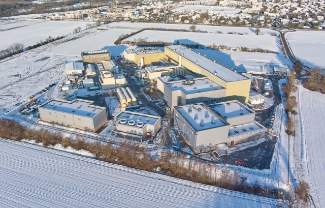 Aerial view of CERN