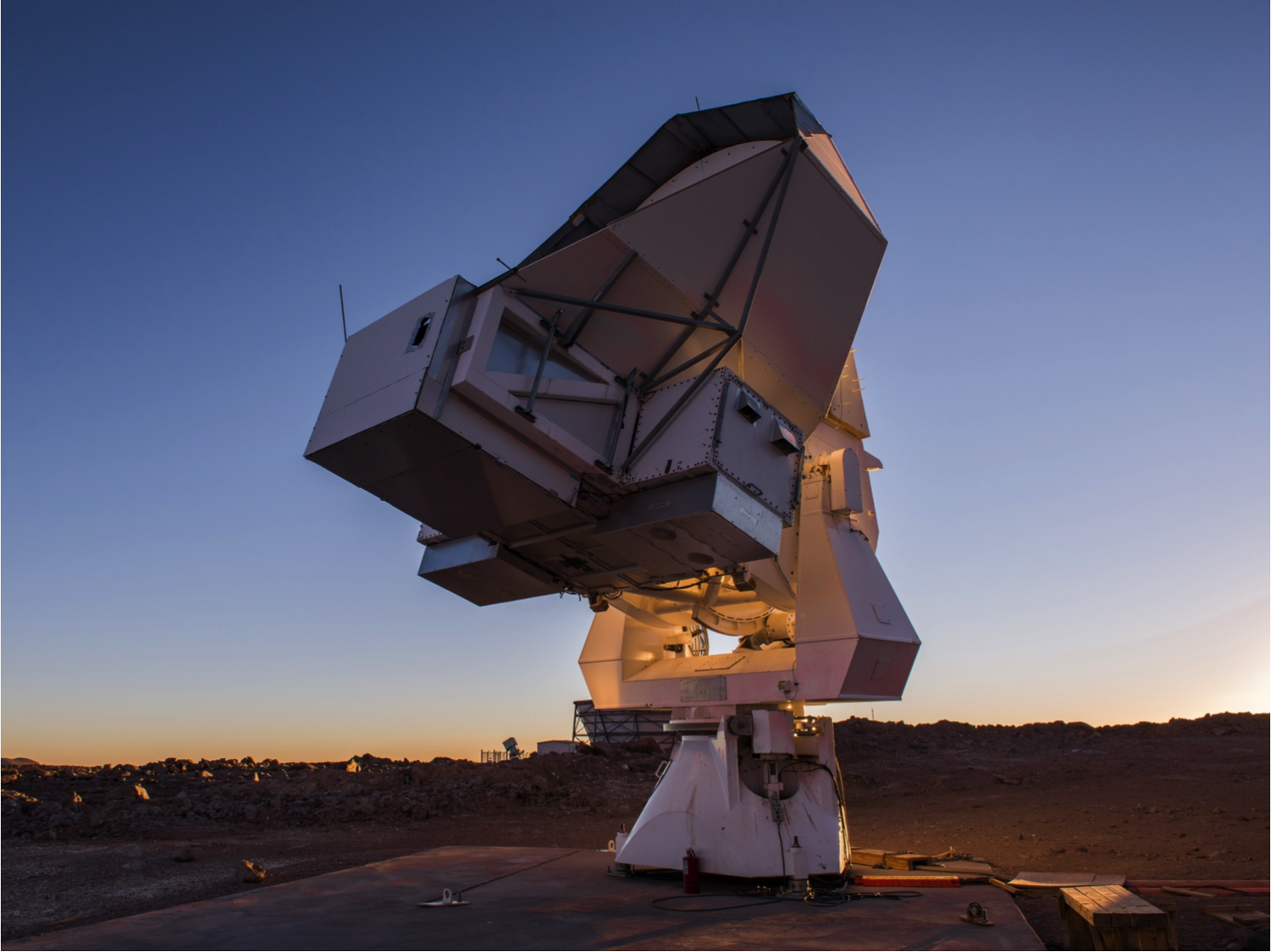 Huan Tran Telescope (HTT) at the James Ax Observatory, Atacama Desert, Chile. Credit: NASA